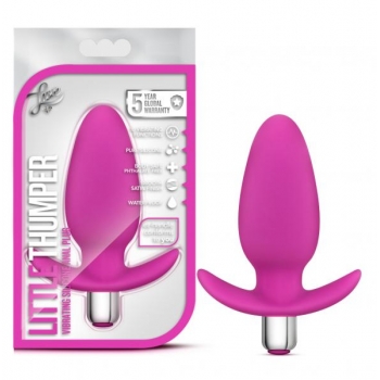 Luxe Little Thumper Fuchsia Butt Plug - Vibrant Pleasure Toy