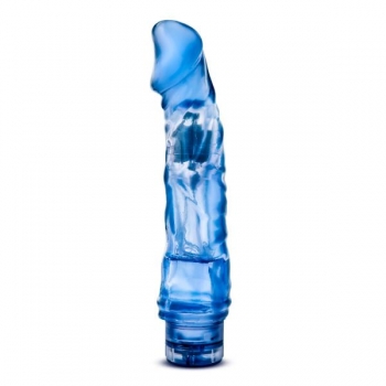 B Yours Vibe 6 Blue Realistic Vibrator