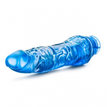 B Yours Vibe 7 Blue Vibrating Dildo