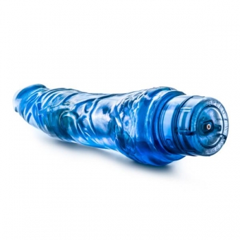 B Yours Vibe 7 Blue Vibrating Dildo