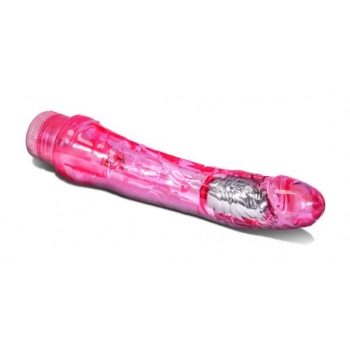 Stylish 9-Inch Mambo Vibrating Dong in Pink