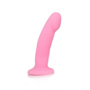 Luxe Cici Pure Silicone Pink Dildo