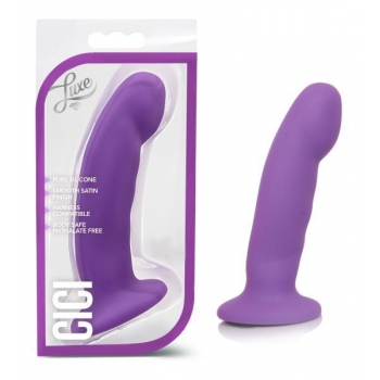 Cici Pure Silicone Dildo Purple