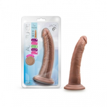 Au Naturel Jack 7-inch Dildo Mocha