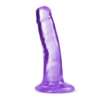 B Yours Plus Hard N Happy Dildo - Purple