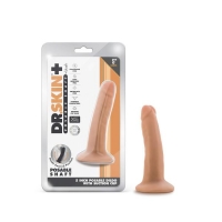 Dr. Skin Plus 5in Poseable Dildo Vanilla