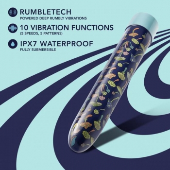 Limited Addiction Dreamscape 7-Inch Rechargeable Vibrator - Blue