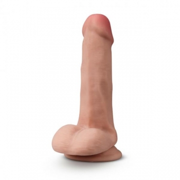 Dr. Skin Plus 6in Poseable Dildo Mocha