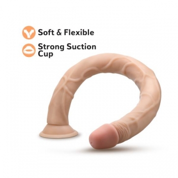 Dr Skin 19in Dildo Beige