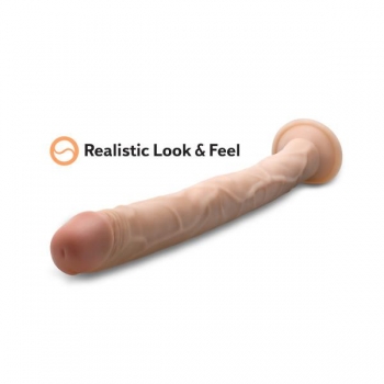 Dr Skin 19in Dildo Beige