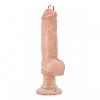 Bad Boy Next Door Beige Vibrating Dildo