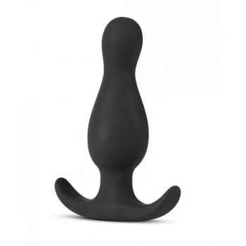 Anal Adventures Platinum Curve Plug Black