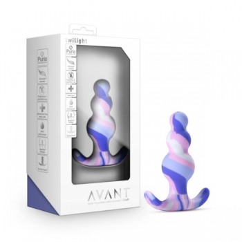 Avant Twilight Blue Butt Plug - Stylish Design