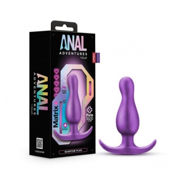 Anal Adventures Matrix Quantum Plug Galactic Purple