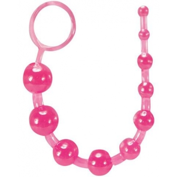 Basic Anal Beads - Pink - Pleasure with Every Pull