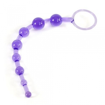 Basic Anal Beads: Purple Beginner-Friendly Pleasure