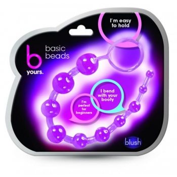 Basic Anal Beads: Purple Beginner-Friendly Pleasure