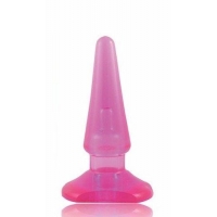 Basic Pink Anal Plug - Perfectly Designed for Beginners