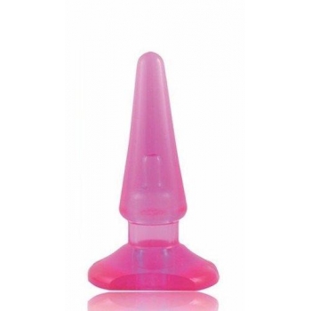 Basic Pink Anal Plug - Perfectly Designed for Beginners