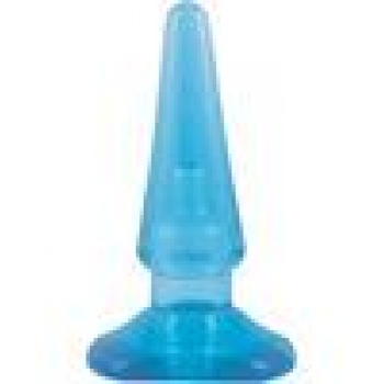 Basic Anal Plug - 4 Inches Blue