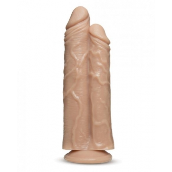 Dr. Skin Dr. Double Stuffed Double Dildo - Beige