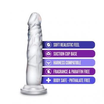 B Yours Diamond Crystal Clear Dildo