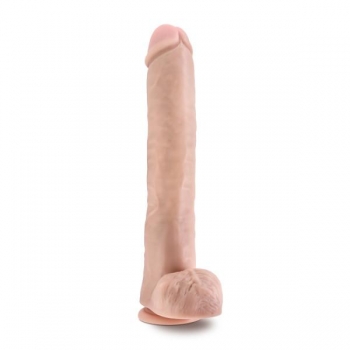 Au Naturel Daddy 14 Inches Dildo Vanilla Beige