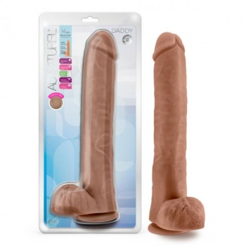 Au Naturel Daddy 14-Inch Dildo - Mocha