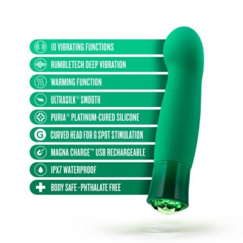 Oh My Gem Enchanting Emerald Vibrator