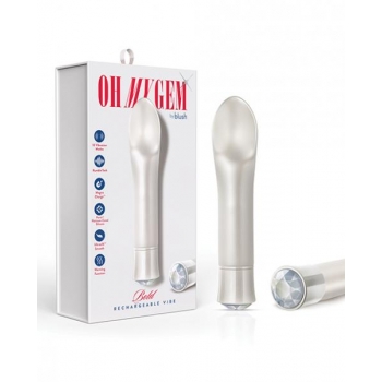 Oh My Gem Bold Diamond Silver Vibrator