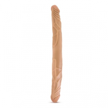 B Yours 14-Inch Double Dildo LatTan