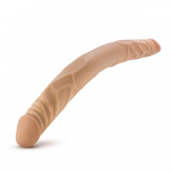 B Yours 14-Inch Double Dildo LatTan