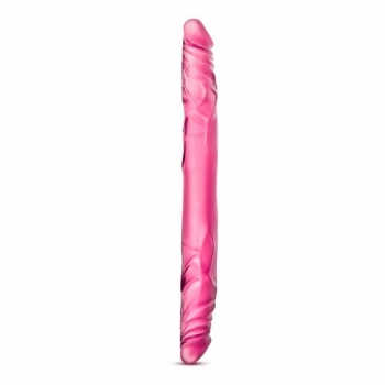 B Yours 14 inches Double Dildo Pink