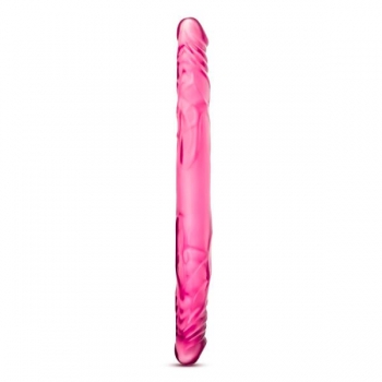 B Yours 14 inches Double Dildo Pink