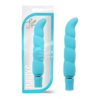 Purity G Silicone Vibe Aqua Blue