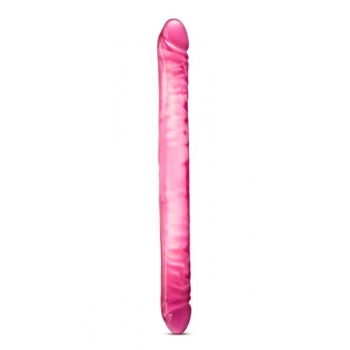 B Yours 18 inches Double Dildo Pink