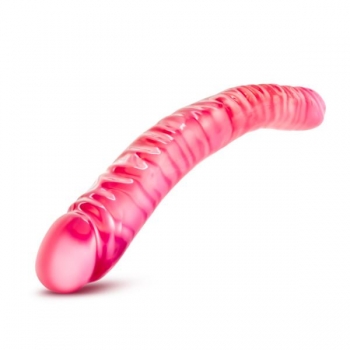 B Yours 18 inches Double Dildo Pink