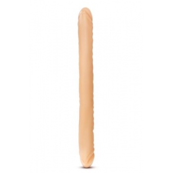 B Yours 18 inches Double Dildo Beige