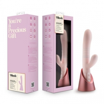 Blush Fraya Pink Rabbit Style Vibrator