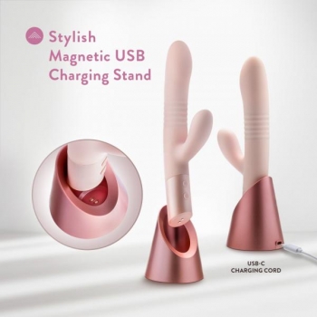 Blush Fraya Pink Rabbit Style Vibrator