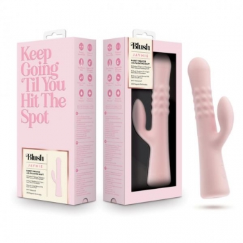 Blush Jaymie Pink Rabbit Vibrator – Versatile Pleasure