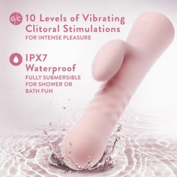 Blush Jaymie Pink Rabbit Vibrator – Versatile Pleasure