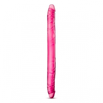 B Yours 16 inches Double Dildo Pink