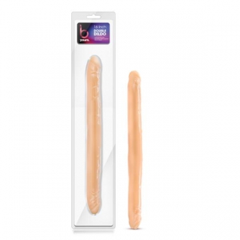 B Yours 16 inches Double Dildo - Realistic Beige