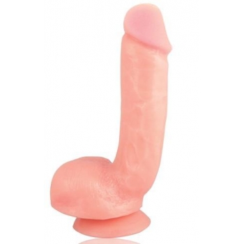 X5 Realistic Hard On Dildo - Beige