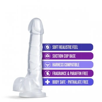 B Yours Diamond Quartz Clear - Realistic Dildo