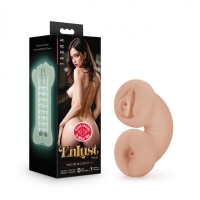 Enlust Tasha Soft & Wet Glow in the Dark Stroker - Beige