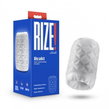 Rize Reakt Self Lubricating Stroker - White