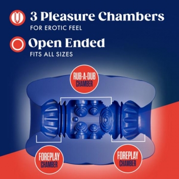 Rize Turbine Self Lubricating Stroker - Blue