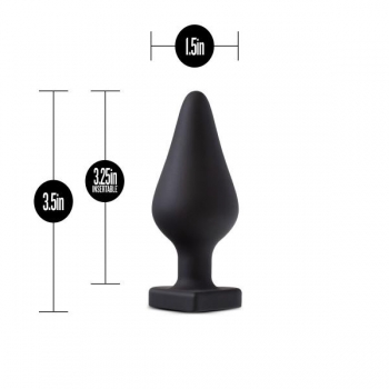 Temptasia Spank Me Butt Plug - Black